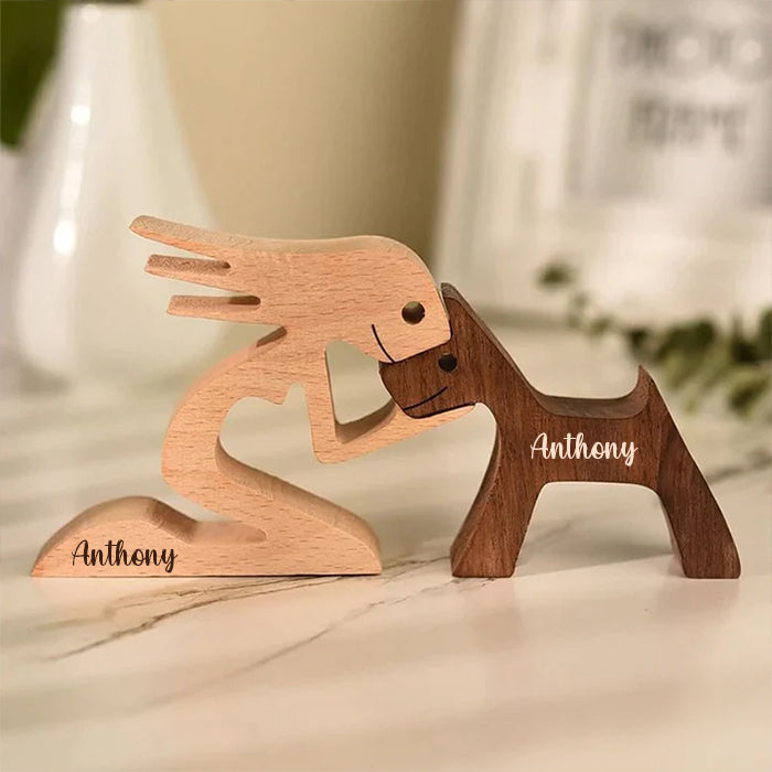 Personalized Custom Wooden Pet Carvings - Gift For Pet Lovers