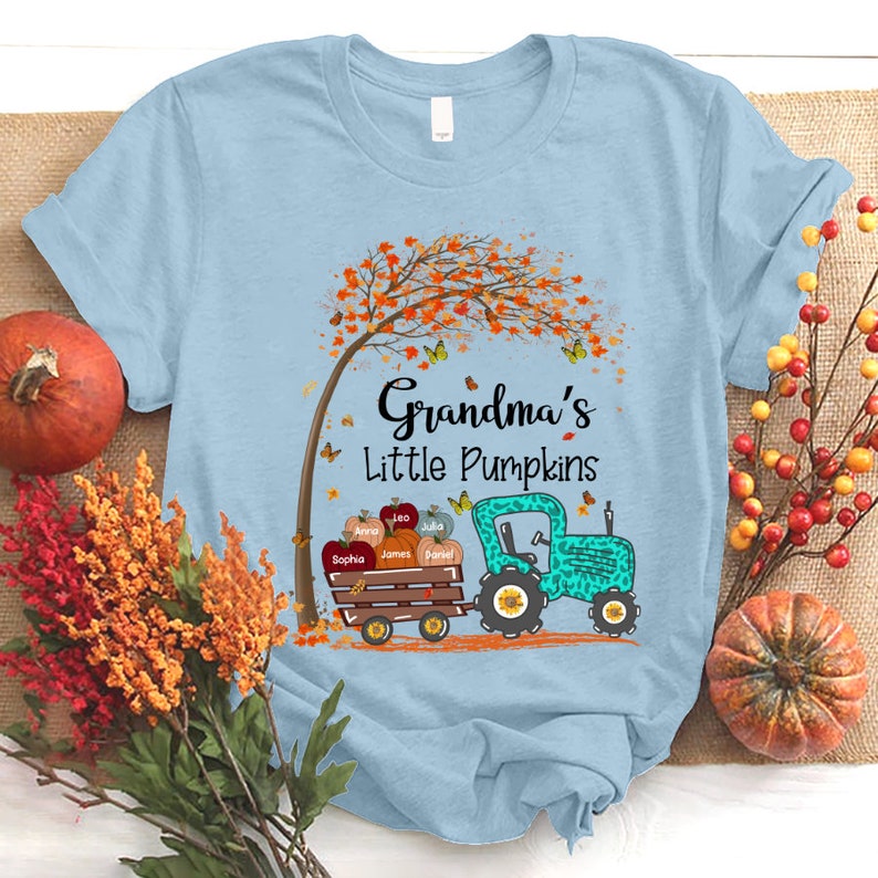 Personalized Mimi Little Pumpkin Shirt