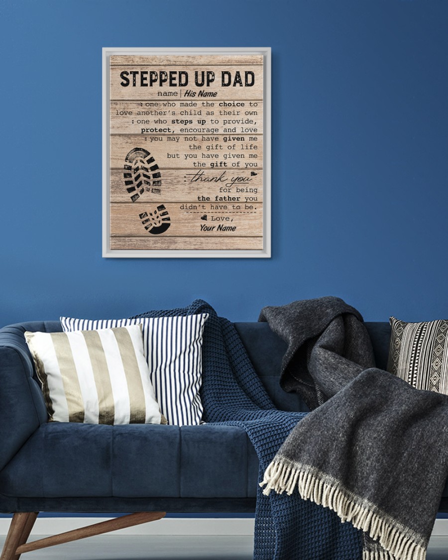 Stepped Up Dad Personalized