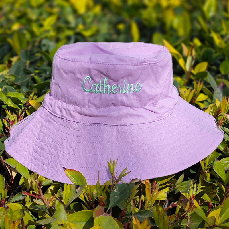 Personalized Embroidery Bucket Hat for Comfort & Unique