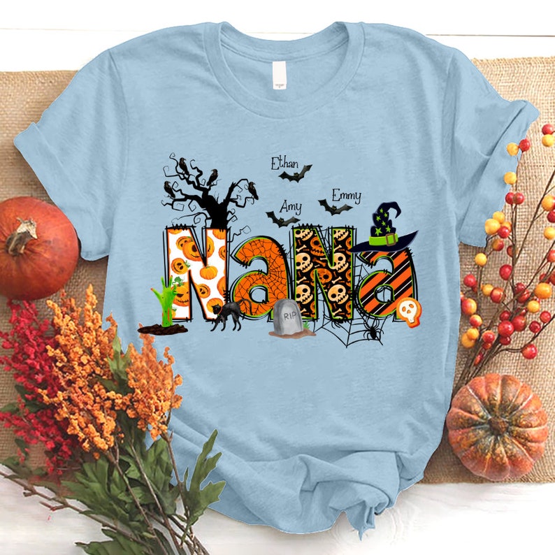 Personalized Nana Halloween Shirt