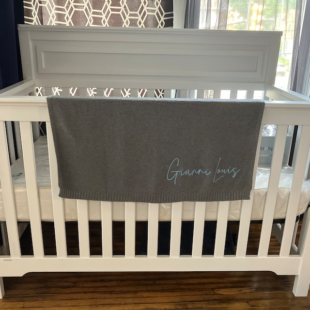 Personalized Embroidered Blanket for Kid Unique Gift | KKKid91
