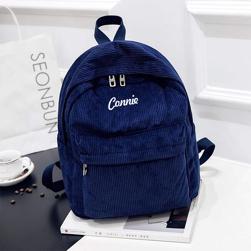 Personalized Embroidery Kid School Backpack
