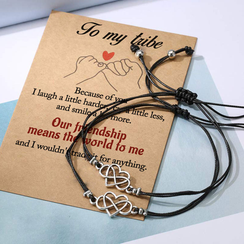 For Friend - Our Friendship Means The World To Me  Bracelet