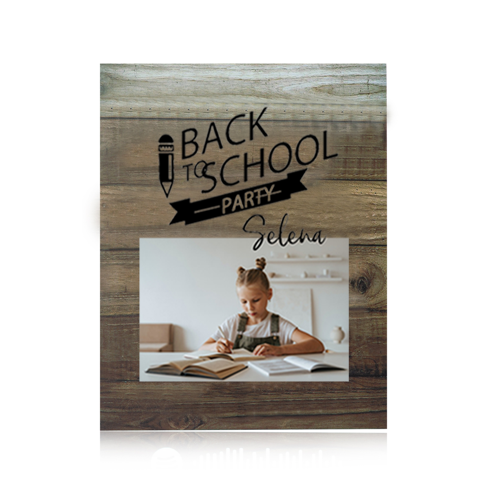 Personalized Back to School Picture Frame