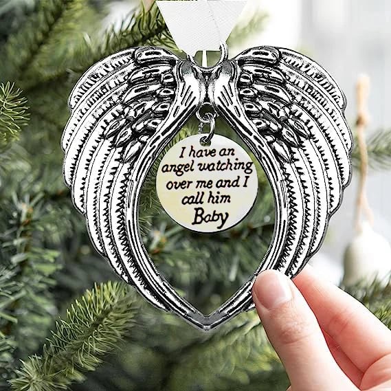 🔥LAST DAY 49% OFF -  Angel Wings Memorial Ornament