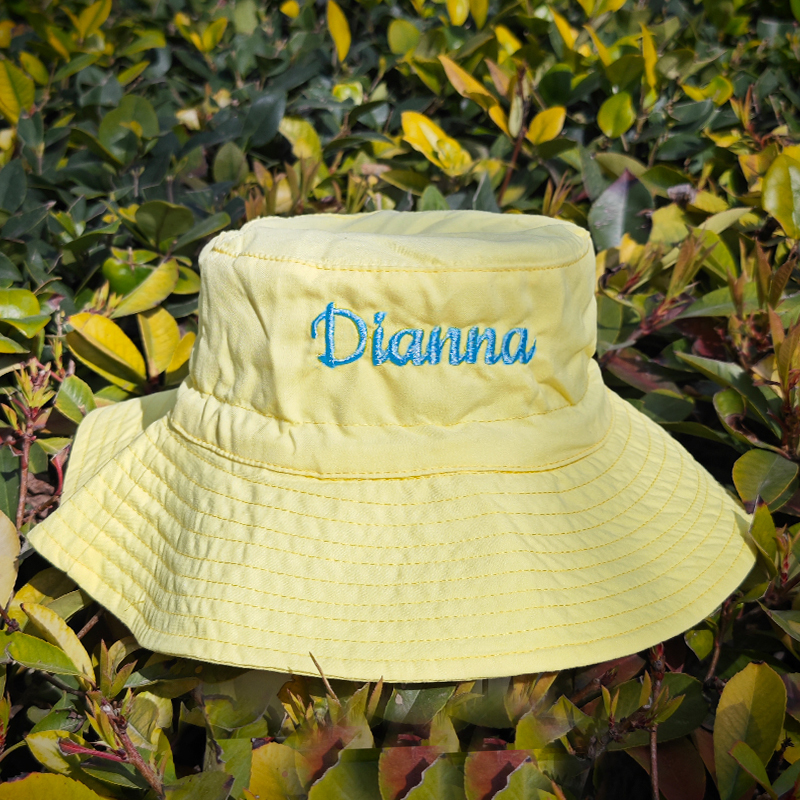 Personalized Embroidery Bucket Hat for Comfort & Unique