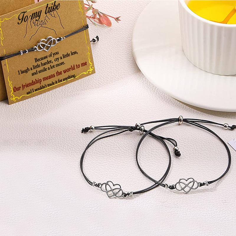 For Friend - Our Friendship Means The World To Me  Bracelet