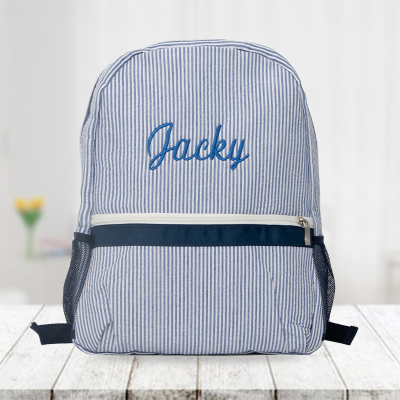 Personalized Embroidery Kid's Color Backpack