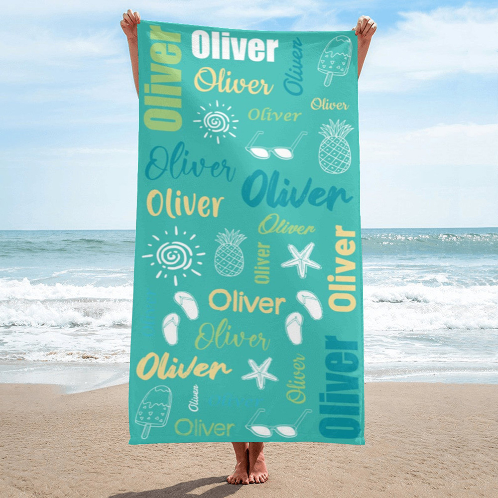 Personalized Lovely Kid Towel for Summer & Beach | KKTowel16