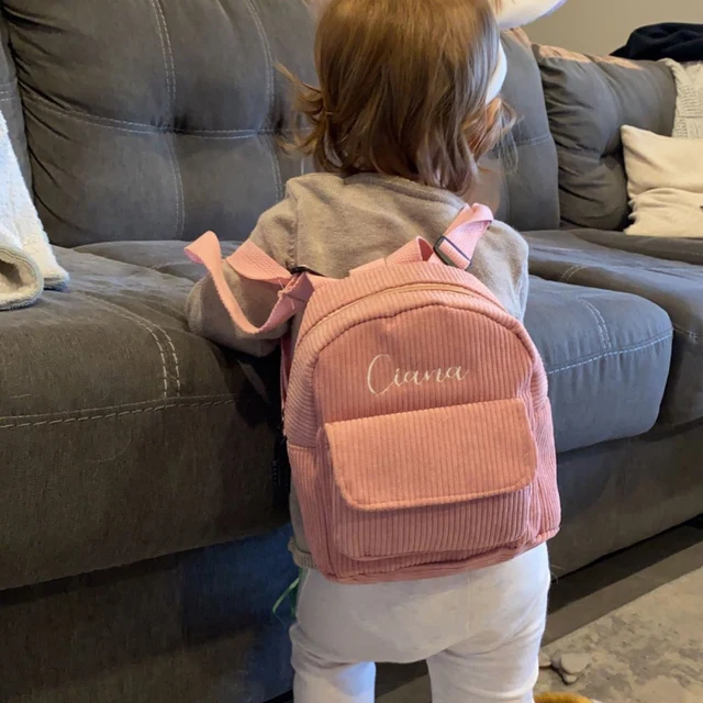 Personalized Embroidery Kid Color Backpack