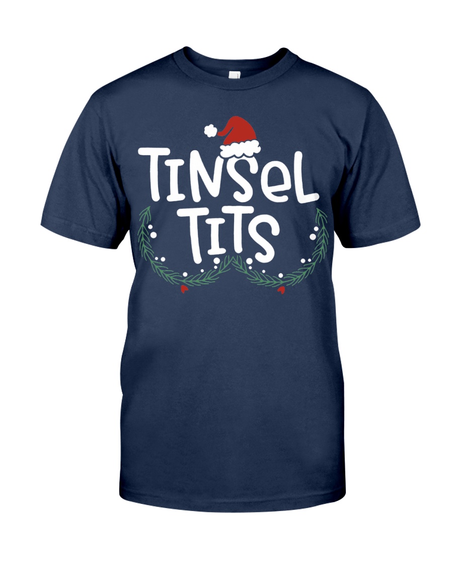 Perfect Couple Shirts: Jingle Balls - Tinsel Tits Matching Couple Shirts Classic T-Shirt