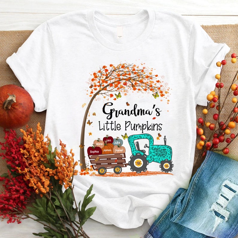 Personalized Mimi Little Pumpkin Shirt