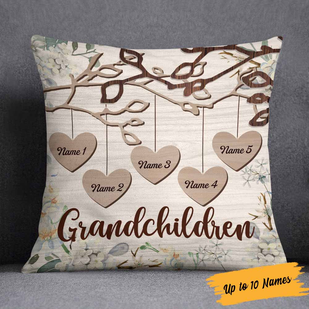 Personalized Mom Grandma Granddaughter Grandson Pillowcase