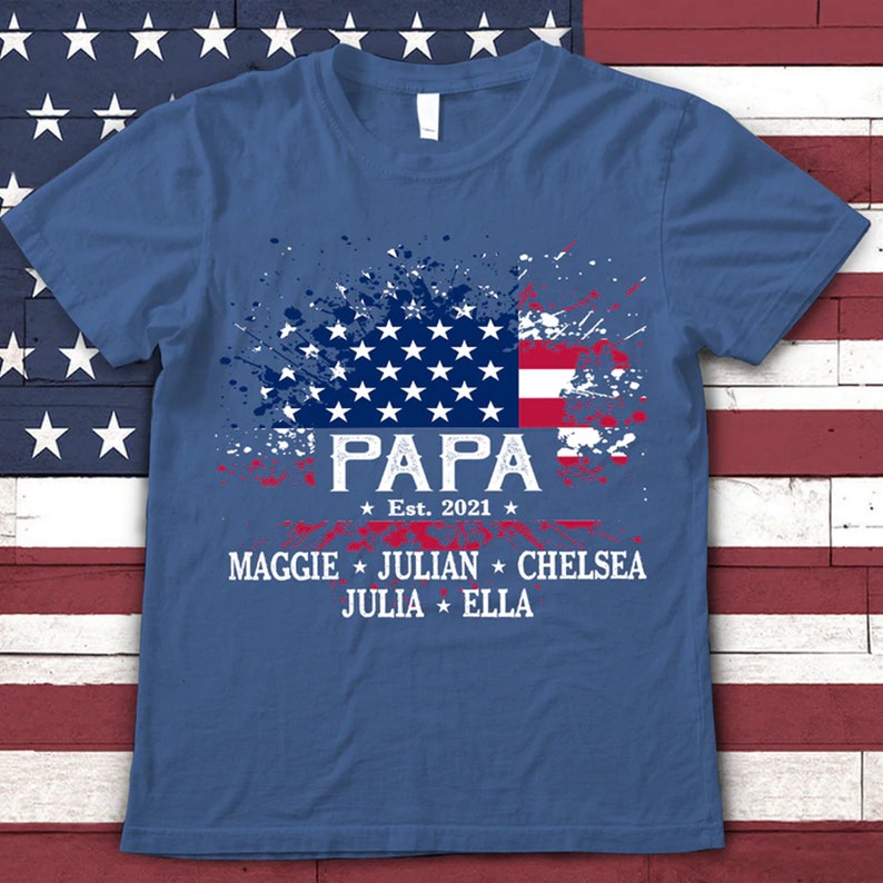 Fathers Day Gift,Custom Dad Shirt