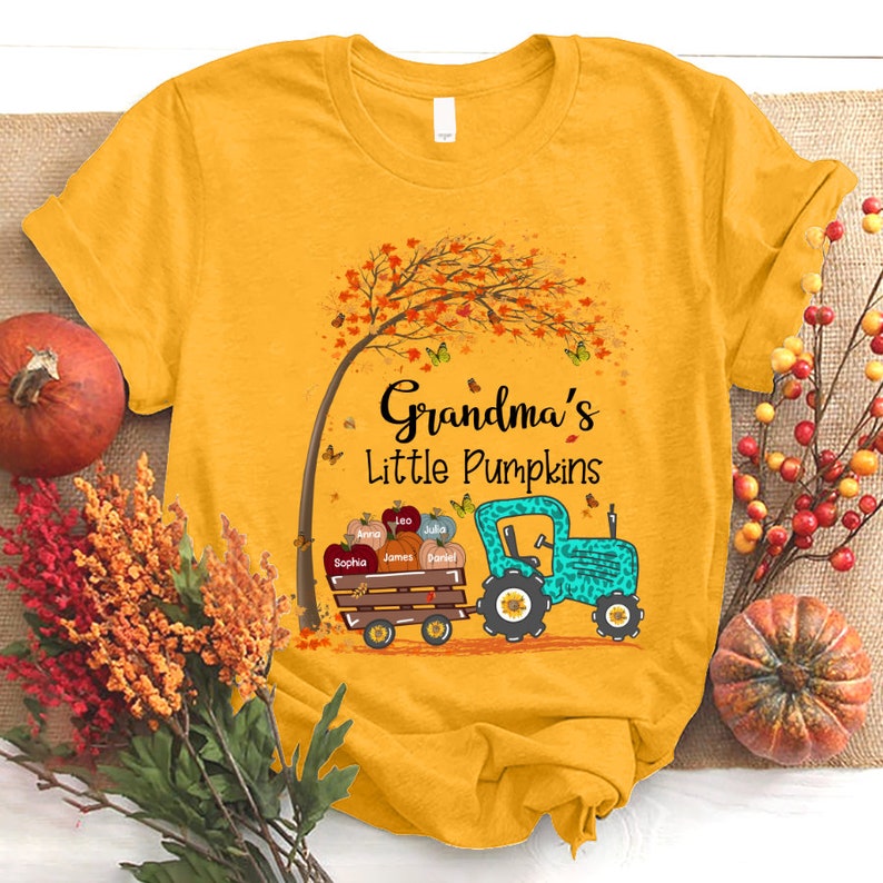 Personalized Mimi Little Pumpkin Shirt