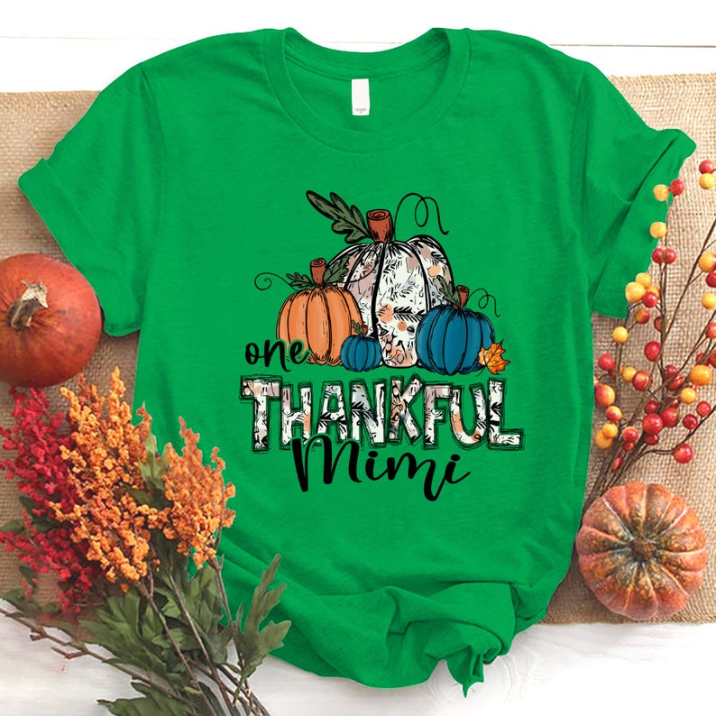 Personalized Thankful Grandma Pumpkin Shirt