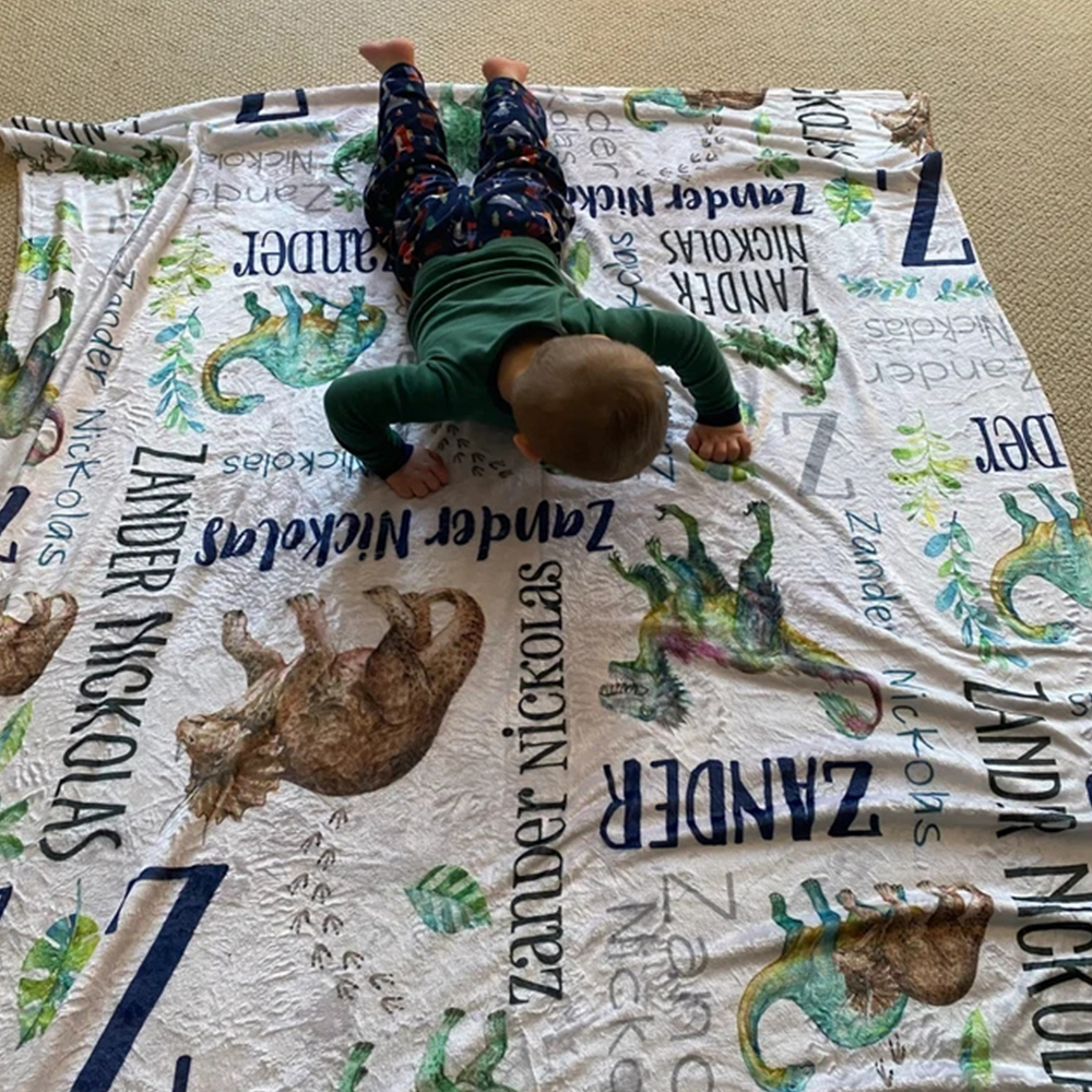 Personalized Lovely Kid Blanket for Comfort & Unique 