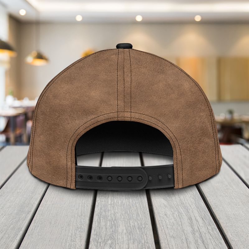 Brown Heart Personalized Guitar Cap