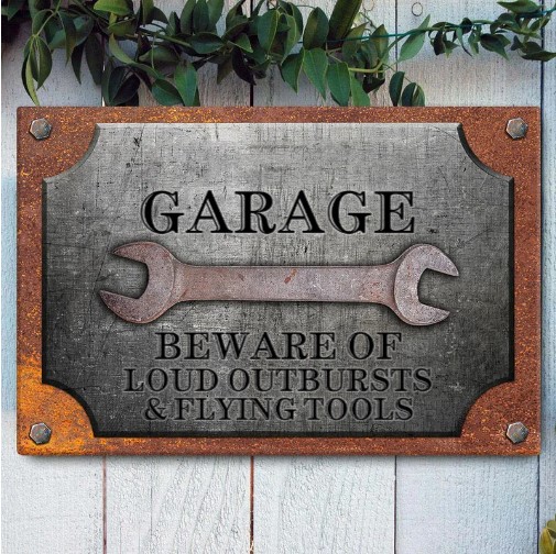 I Can Fix Anything Except Stupid Car Metal Sign T368 HN590