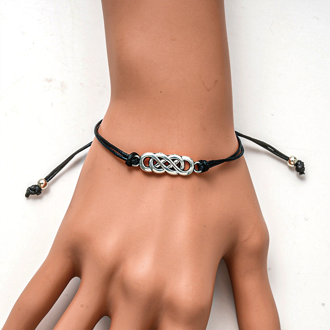 For Friend -  Our Friendship Means The World To Me Braided Bracelet