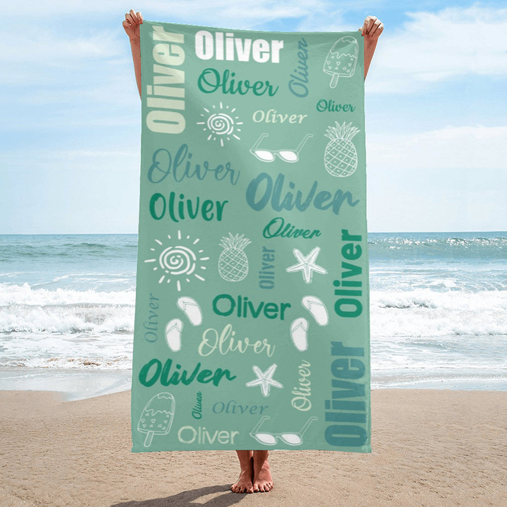 Personalized Lovely Kid Towel for Summer & Beach | KKTowel16