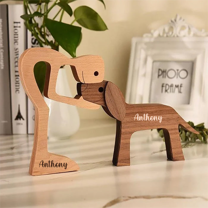 Personalized Custom Wooden Pet Carvings - Gift For Pet Lovers