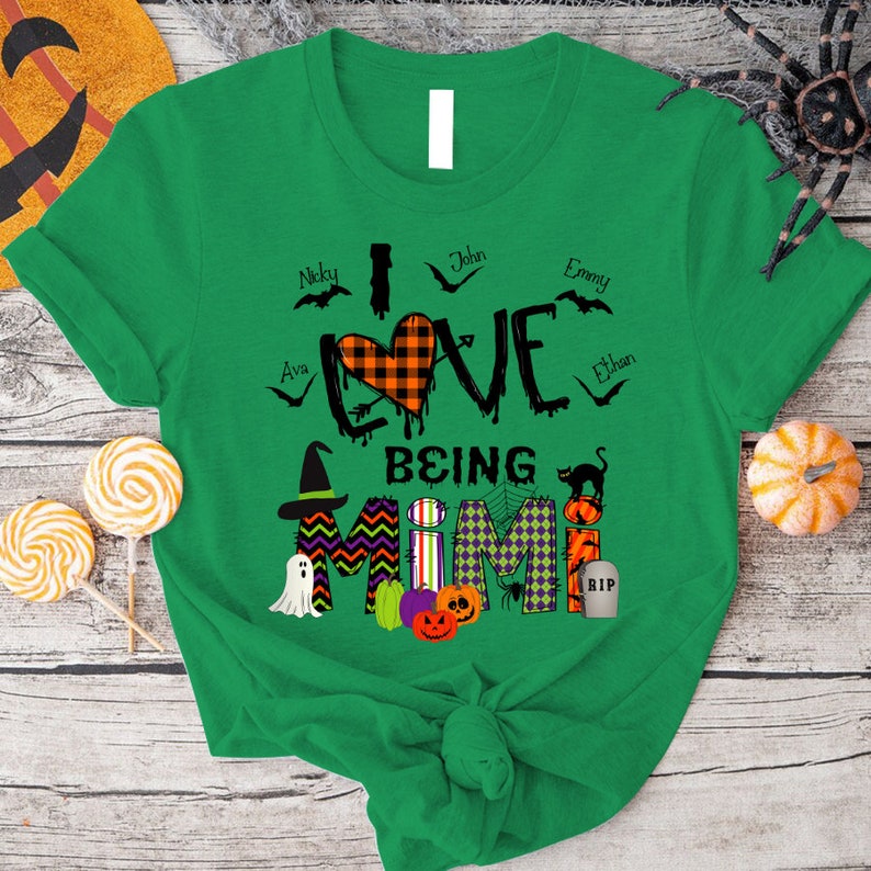 Personalized Love Being Mimi Shirt