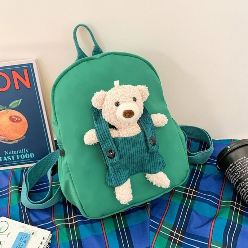 Personalized Name Bag Pack For Kids With Cute Bear School Bag