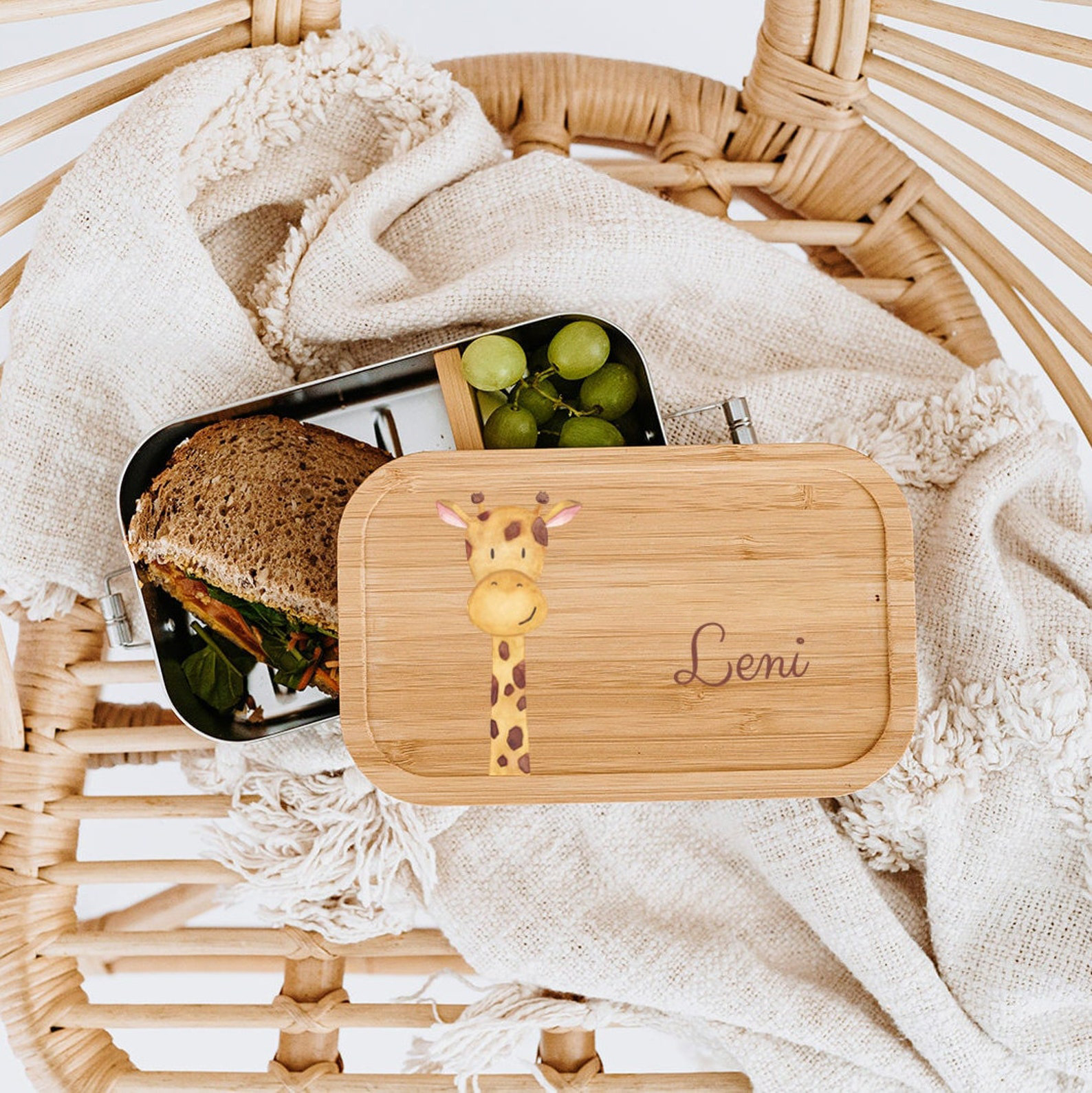 Personalized Children's Stainless Lunch Box | KKToy21