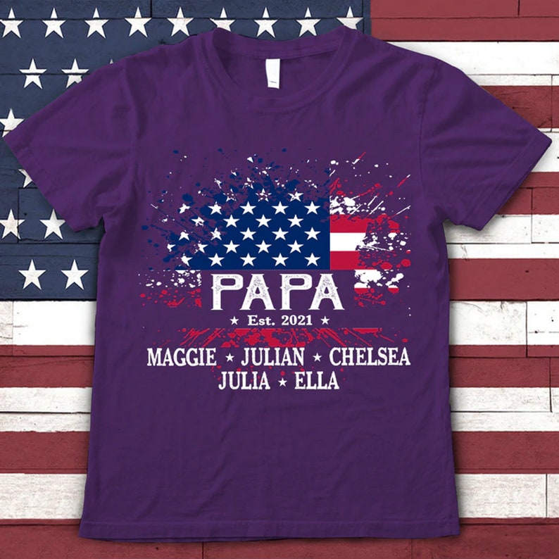 Fathers Day Gift,Custom Dad Shirt