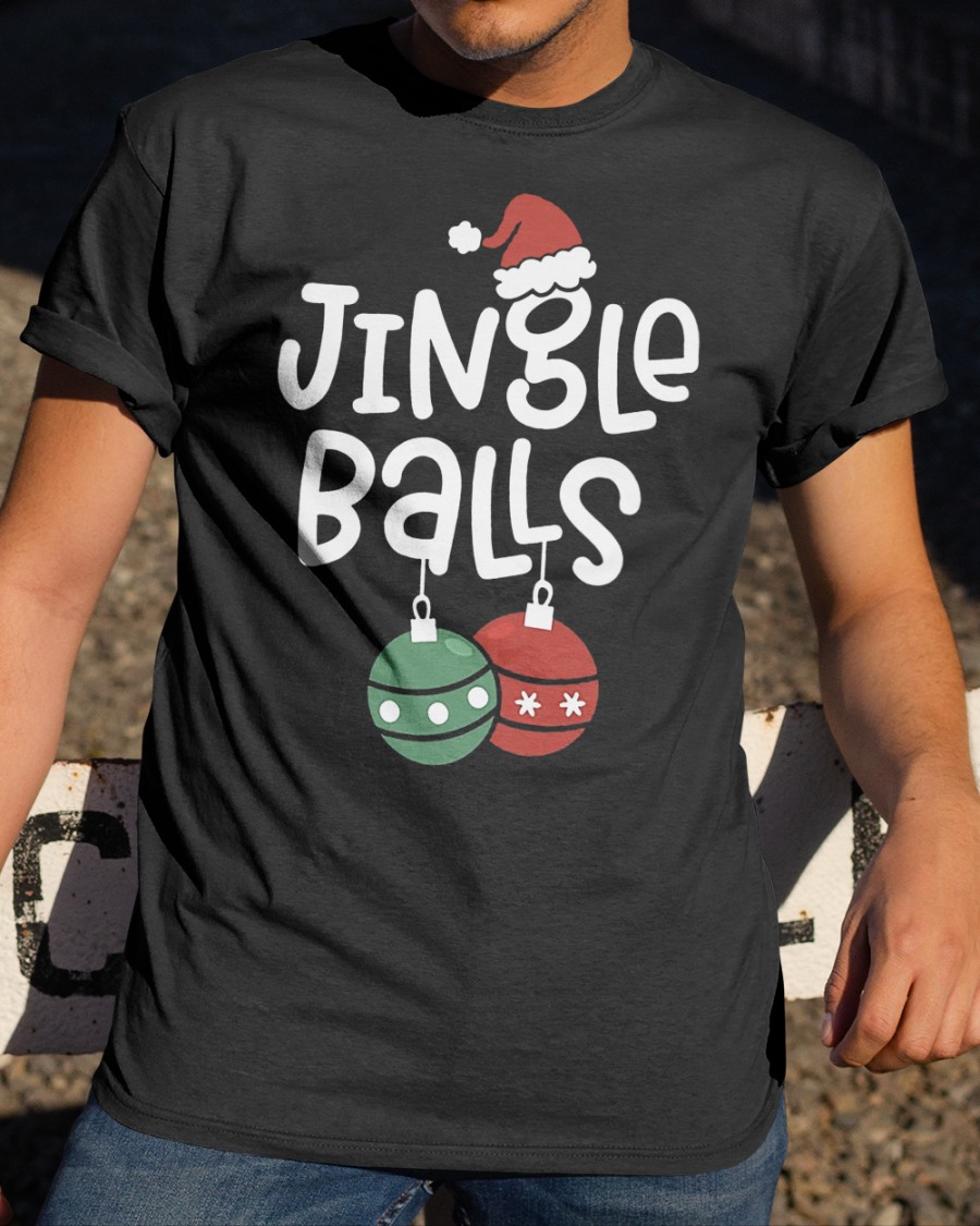 Perfect Couple Shirts: Jingle Balls - Tinsel Tits Matching Couple Shirts Classic T-Shirt