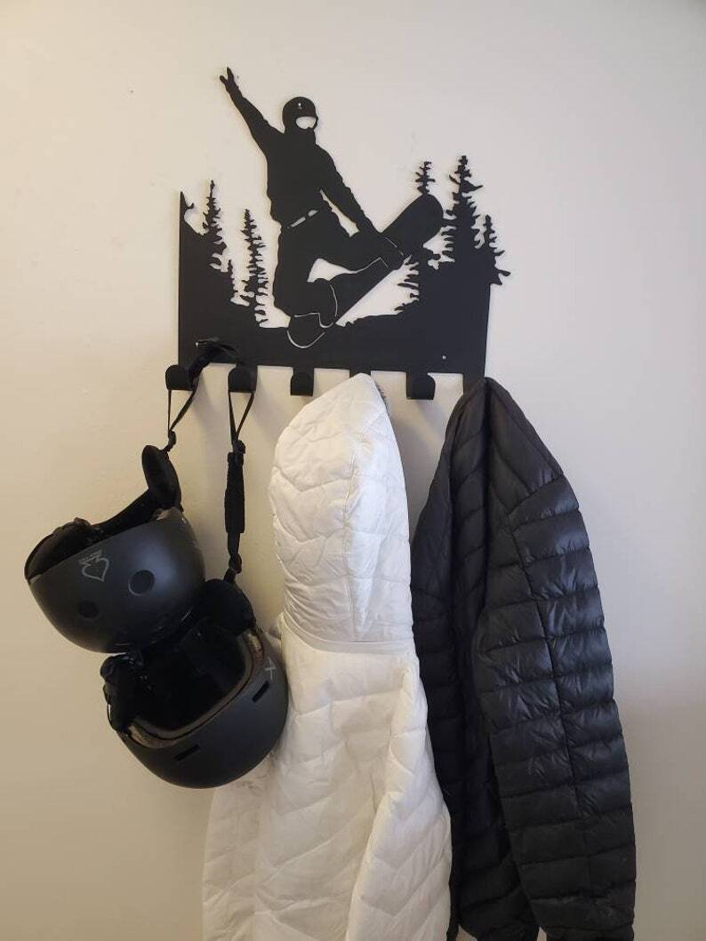 Ski Metal Wall Fecor /Skier Rack