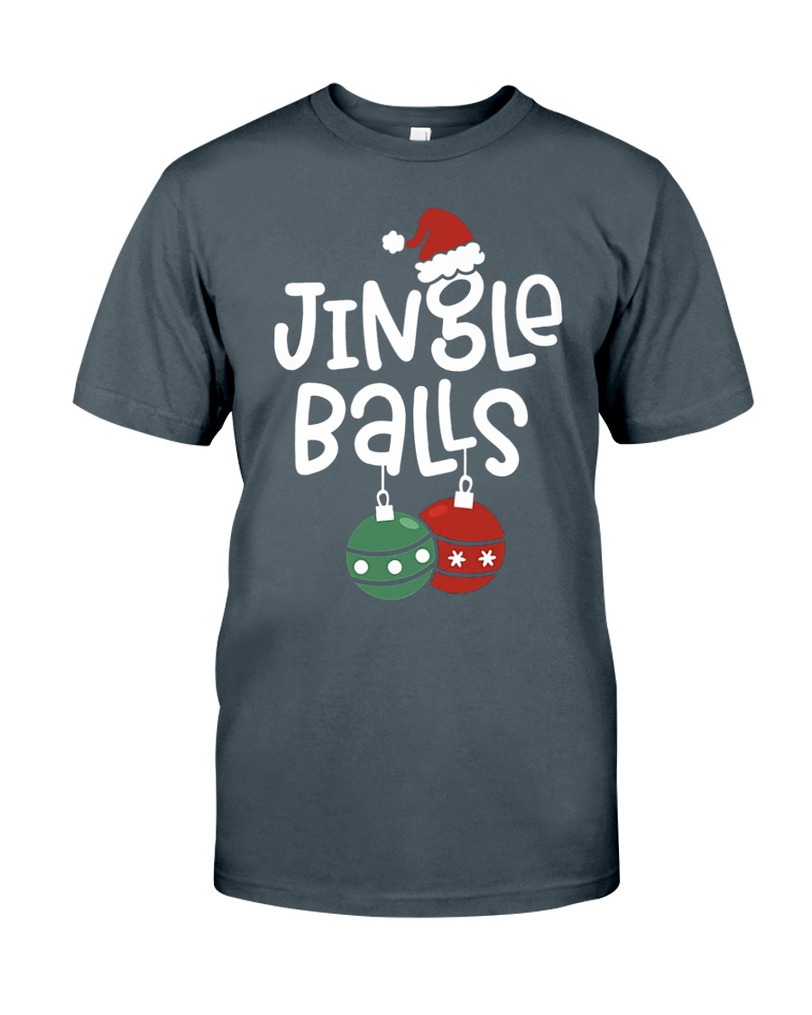 Perfect Couple Shirts: Jingle Balls - Tinsel Tits Matching Couple Shirts Classic T-Shirt
