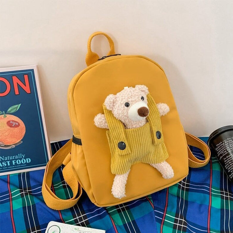 Personalized Name Bag Pack For Kids With Cute Bear  School Bag