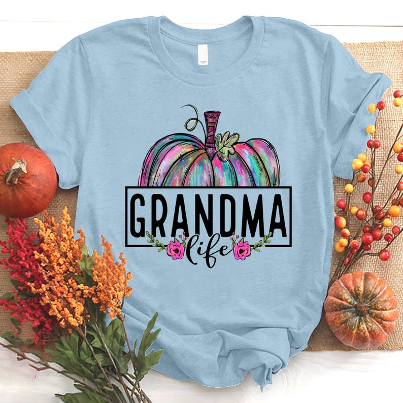 Personalized Pumpkin Grandma Life Shirt