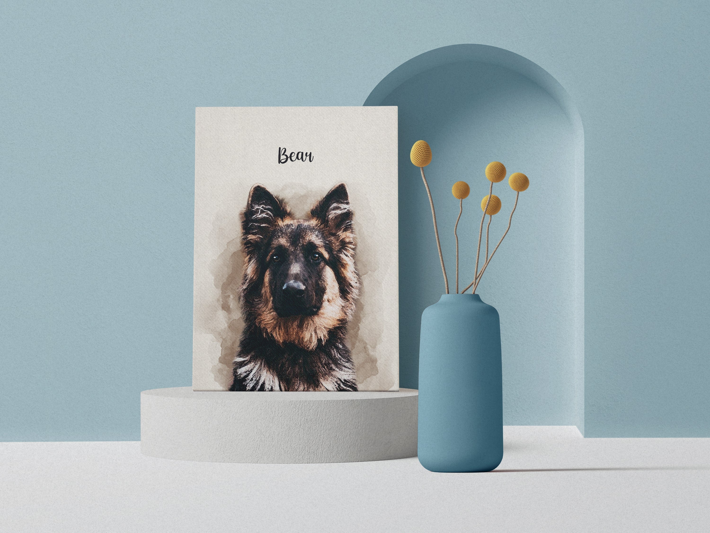 Personalized Pet Portrait