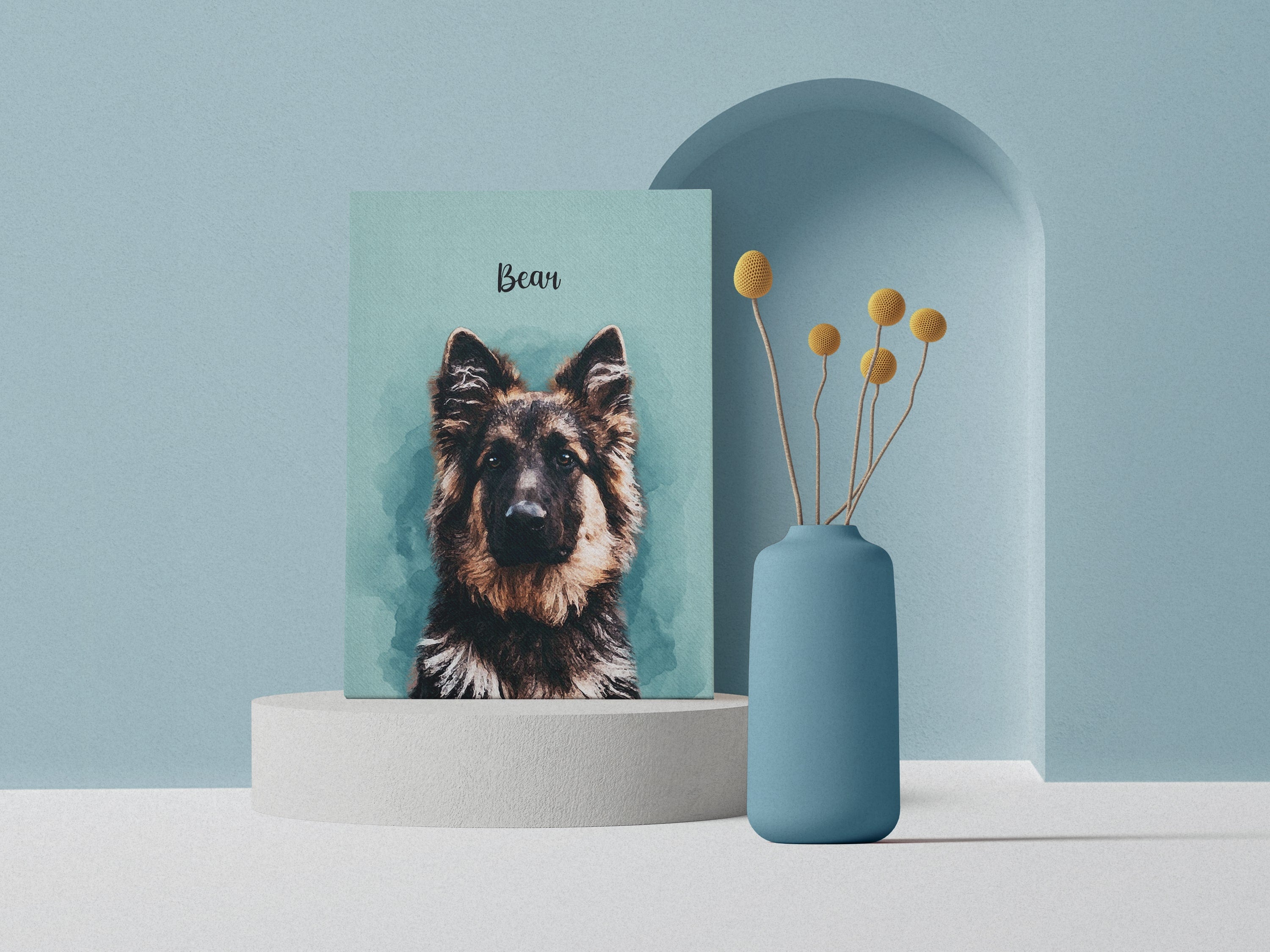 Personalized Pet Portrait