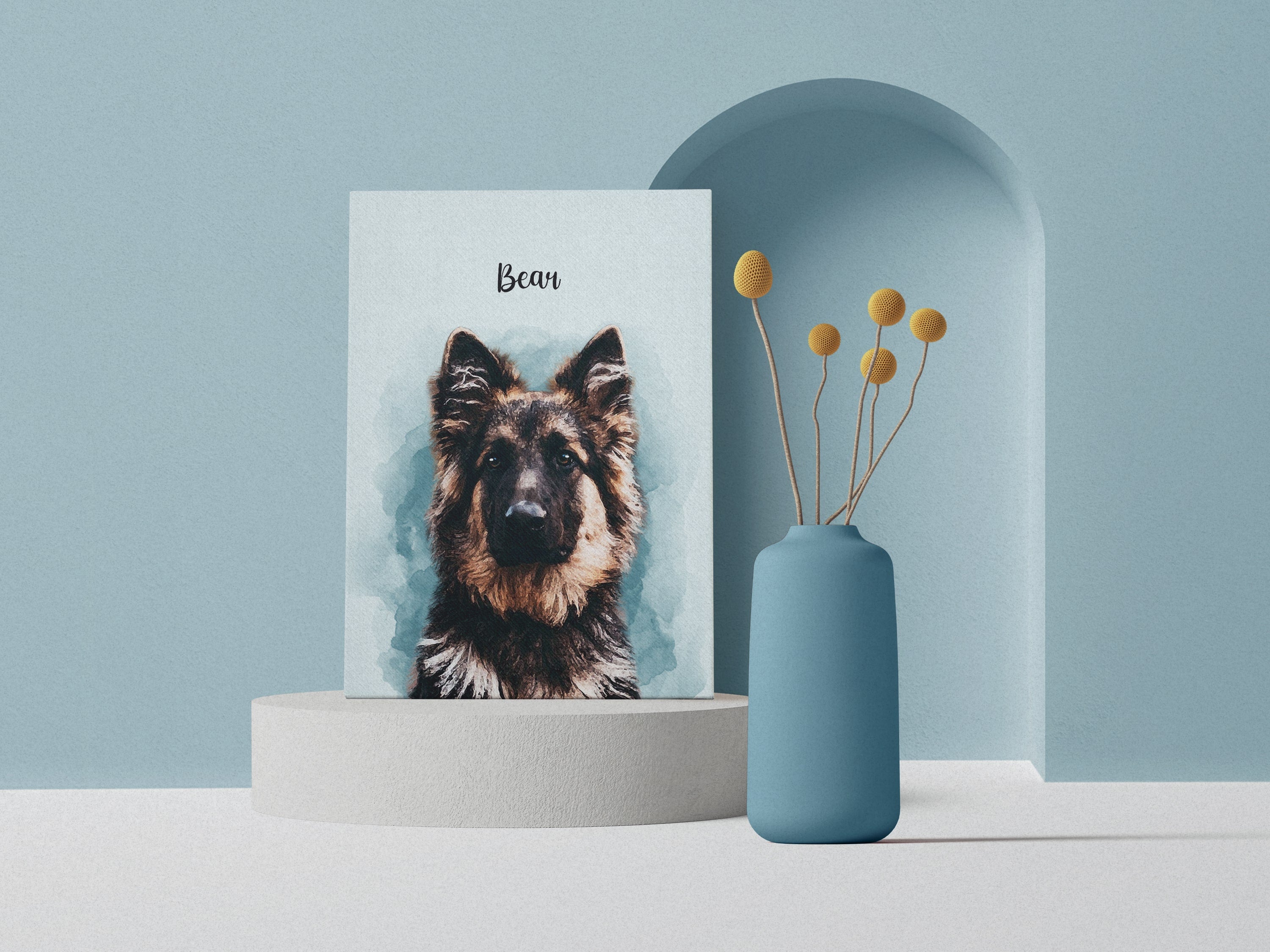 Personalized Pet Portrait
