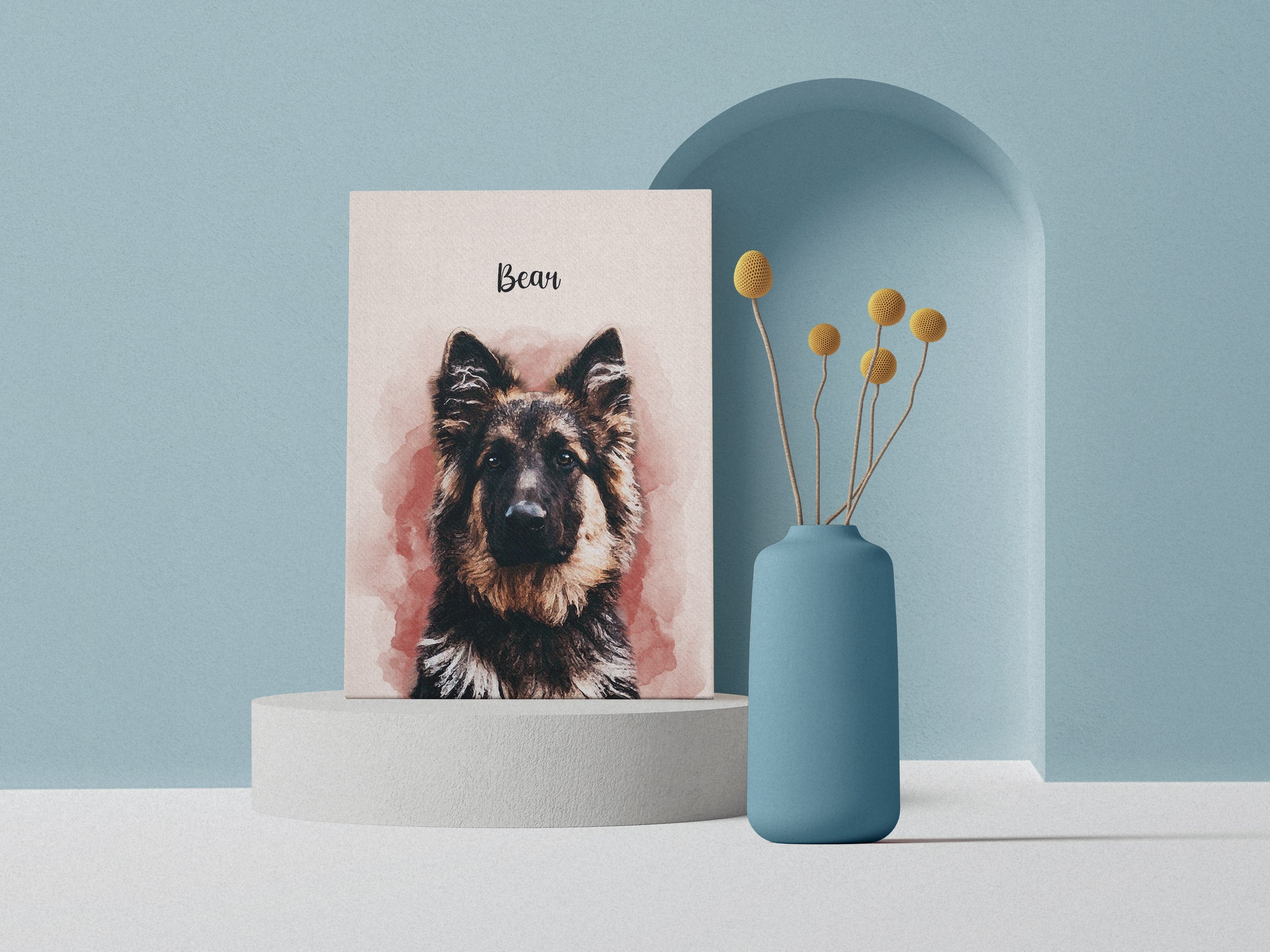 Personalized Pet Portrait