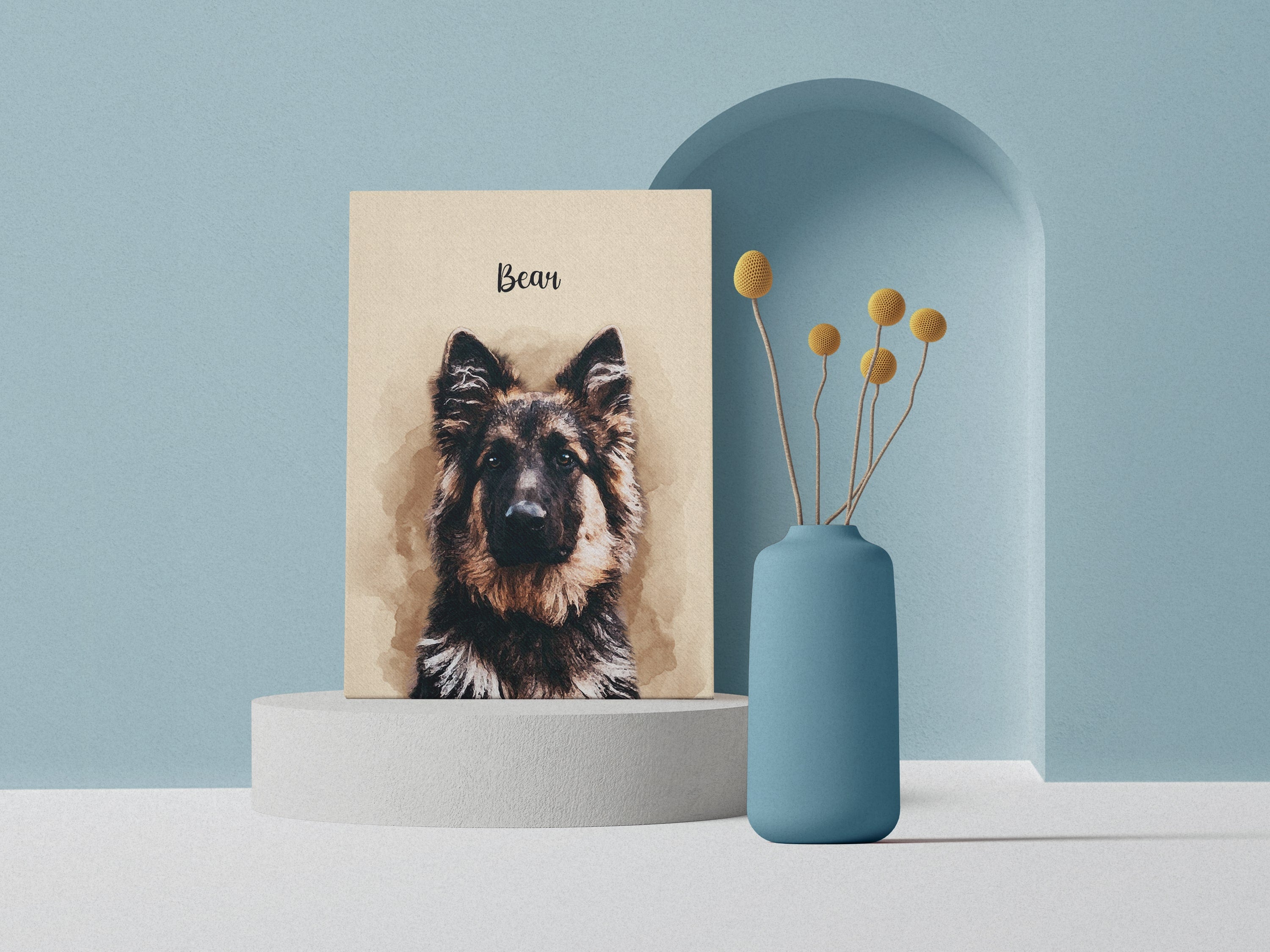 Personalized Pet Portrait
