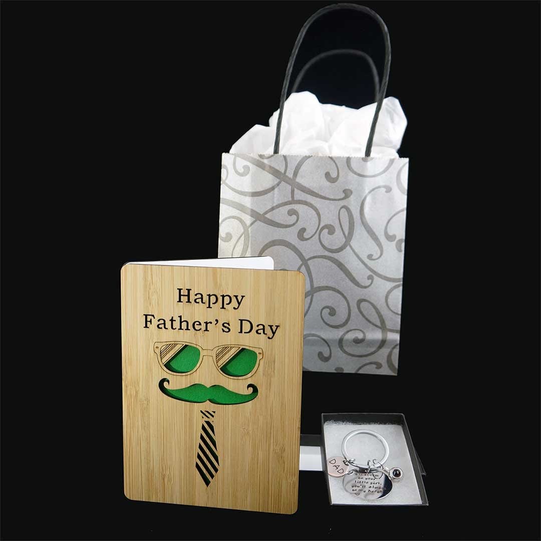 ALWAYS YOUR LITTLE GIRL PROJECTION KEYCHAIN