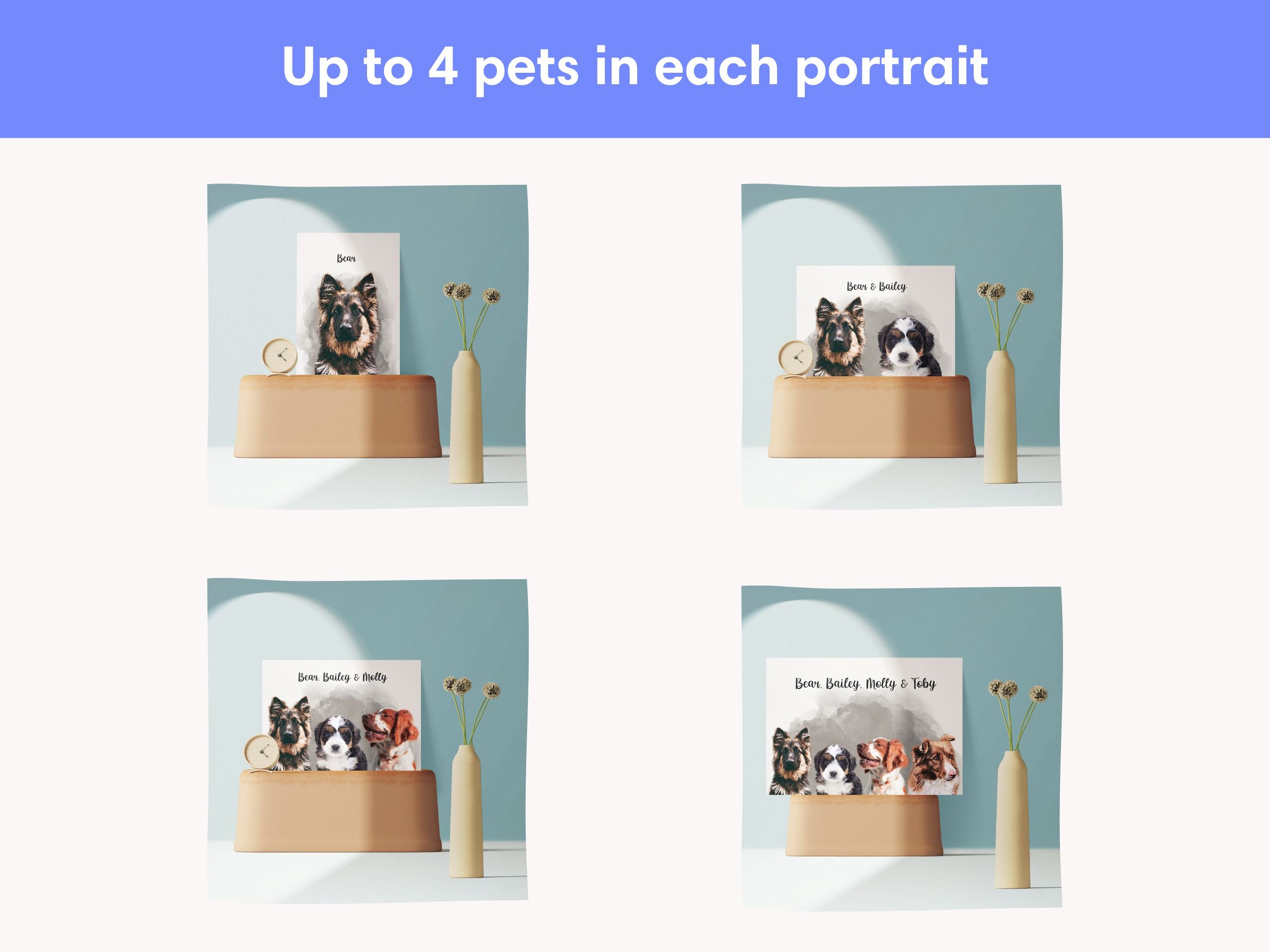 Personalized Pet Portrait