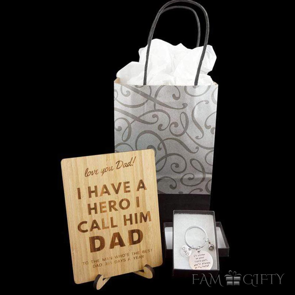 ALWAYS YOUR LITTLE GIRL PROJECTION KEYCHAIN