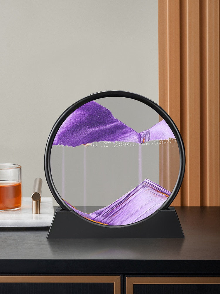 Enchanting Depths: 3D Moving Sand Art Picture