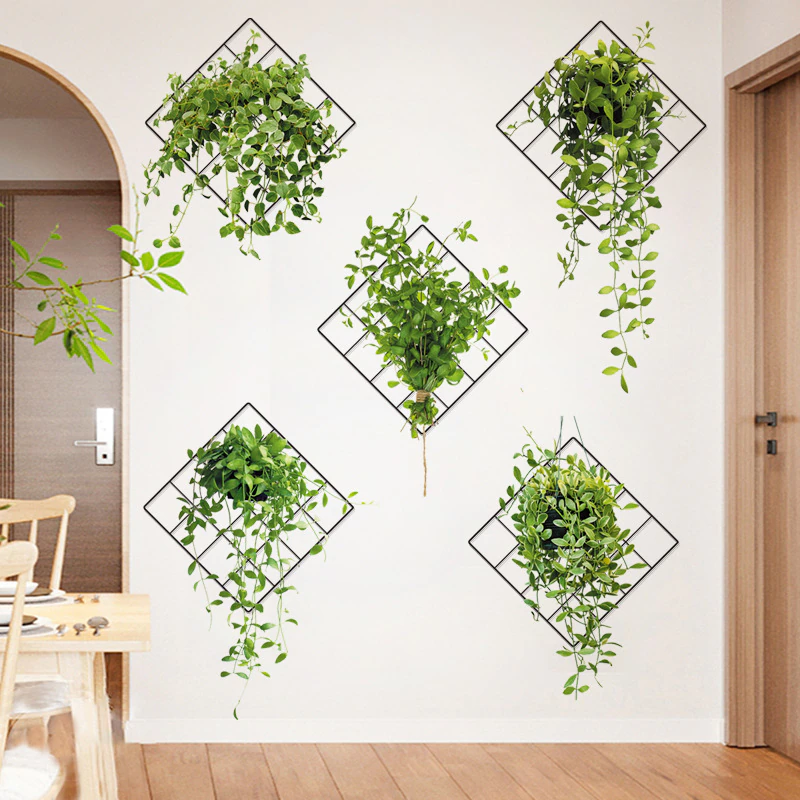🔥Hot Sale 50% OFF-3D Green Plant Wall Sticker