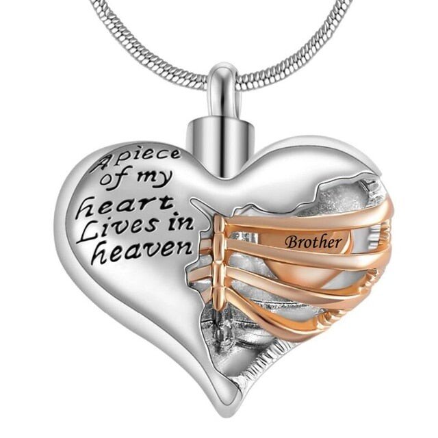 ❤️Last Day Special Sale 70% OFF - A piece of my heart lives in heaven Necklace