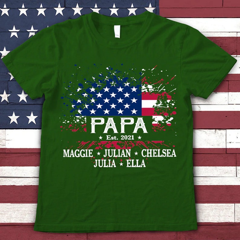 Fathers Day Gift,Custom Dad Shirt