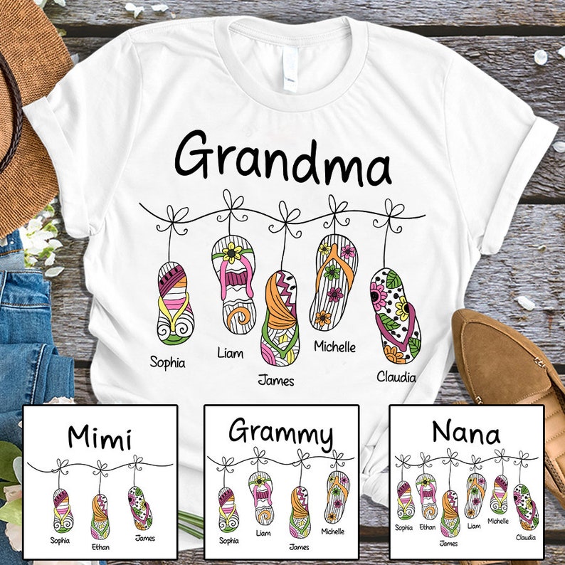 Personalized Shirt for Summer Flipflop T-Shirt