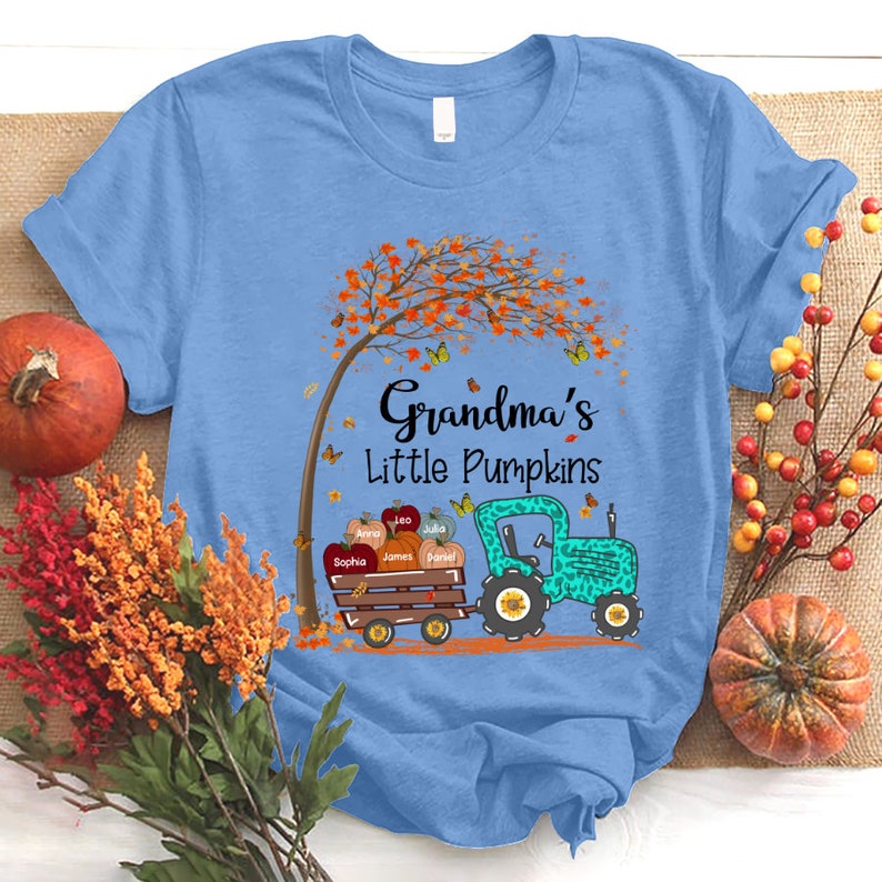 Personalized Mimi Little Pumpkin Shirt